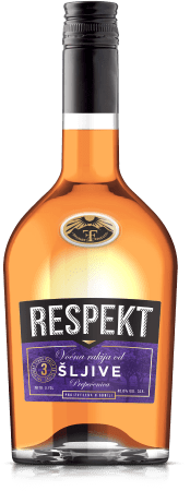 RESPEKT Sljive Sljivovica | Rakija 70 cl/ 40 % Serbien