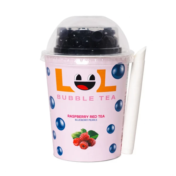 LOL Bubble Tea RED RASPBERRY Kiste 10 x 355 ml USA
