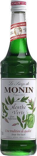 MONIN Premium Menthe Verte / Green Peppermint Sirup 70 cl Frankreich