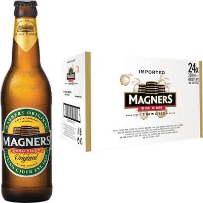 MAGNERS Original Irish Cider Cace 24 x 330 ml / 4.5 % Irland