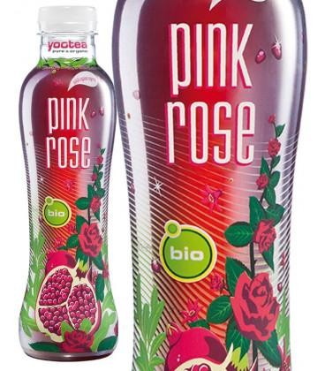 yootea PINK ROSE – PURE DELIGHT PET Kiste 24 x 500 ml Schweiz