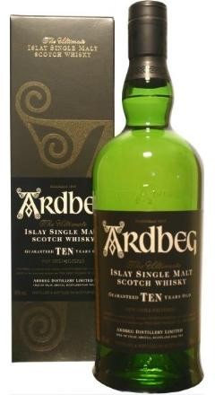 ARDBEG 10 Years Islay Single Malt Scotch Whisky 70 cl / 46 % Schottland