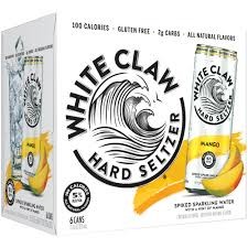 White Claw HARD SELTZER MANGO Kiste 24 x 355 ml / 5 % USA