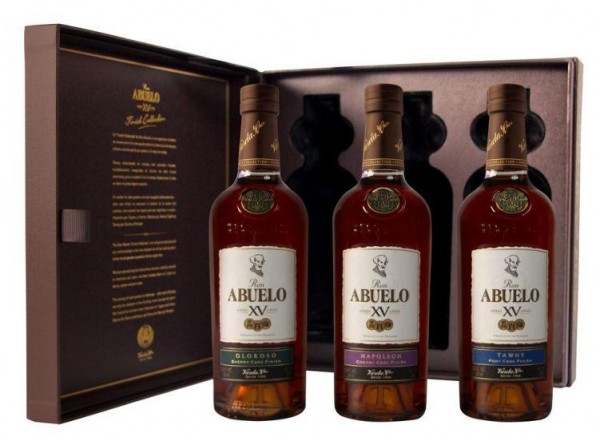 ABUELO Rum SET XV Finish Collection 3 x 20 cl / 40 % Panama
