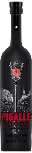 Pigalle ULTRA Premium Vodka RED LAMP POST DESIGN 450 cl / 42.6 % Frankreich