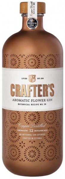 CRAFTER'S Aromatic Flower Gin 70 cl / 44.3 % Estland