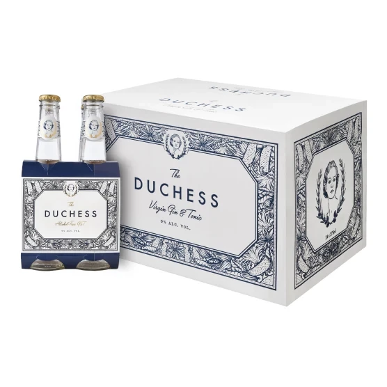 The Duchess BOTANICAL Alkoholfreier Gin & Tonic Kiste 24 x 275 ml Südafrika
