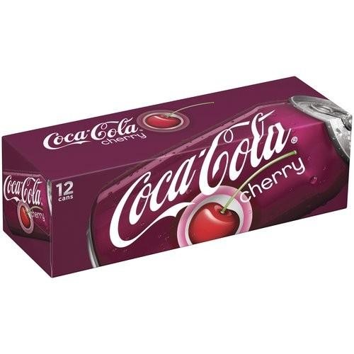 Coca Cola Cherry Case 24 x 355 ml USA