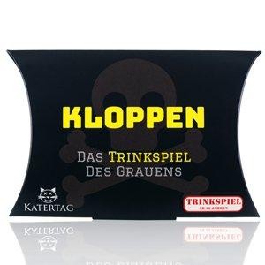 KLOPPEN das TRINKSPIEL des Grauens mit 53 Spielkarten Deutschland