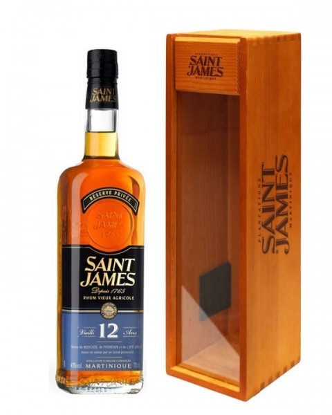 SAINT JAMES 12 Years RHUM VIEX AGRICOLE 70 cl / 43 % Martinique