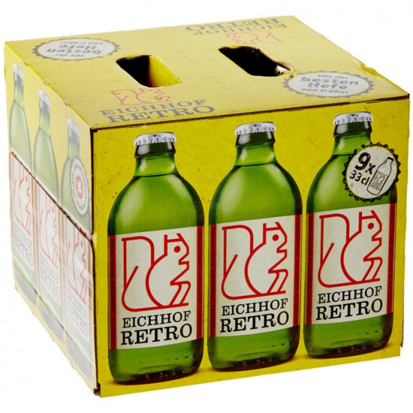 Eichhof RETRO Bier Kiste 24 x 330 ml / 4.8 % Schweiz