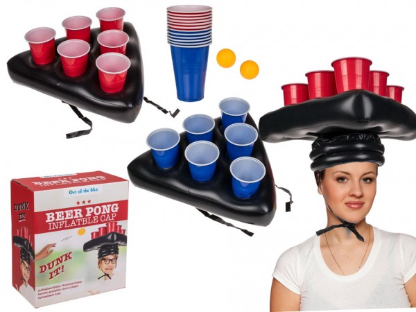 Drinking Game Inflatable Beer Pong Set by Out of the blue