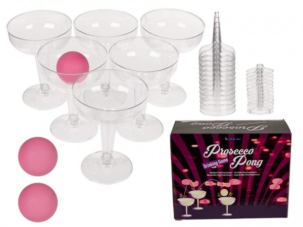 Trinkspiel Prosecco Pong Drinking Game by out of the blue