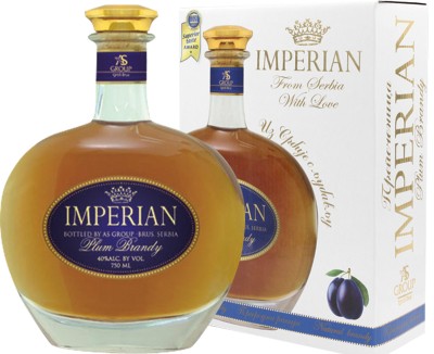 IMPERIAN Deluxe Sljivovica Plum Brandy 70 cl / 40 % Serbien