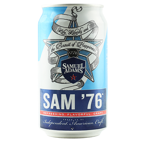 SAMUEL ADAMS SAM 76 Refreshing Lager Dose 355 ml / 4.7 % USA