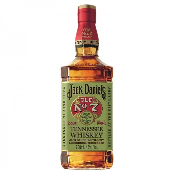 JACK DANIEL'S LEGACY 1 Old No 7 SOUR MASH Whiskey 70 cl / 43 % USA