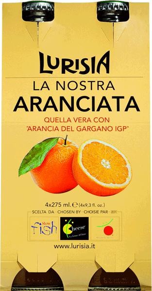 LURISIA Il Nostro ARANCIATA box 24 x 275 ml Italy