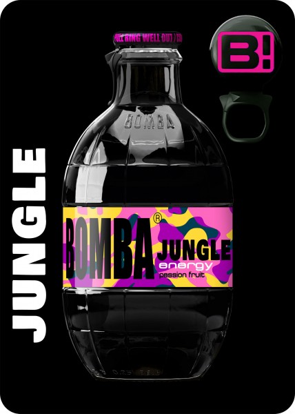 BOMBA JUNGLE Energy Drink Kiste 24 x 250 ml Österreich