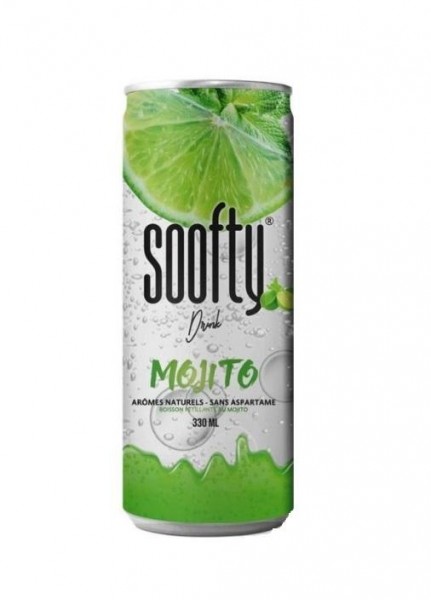 soofty Drink MOJITO in PET Dose 330 ml Frankreich
