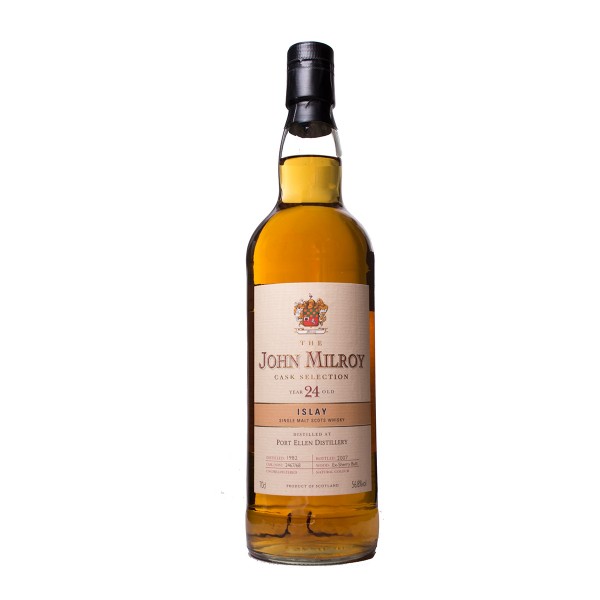 Port Ellen JOHN MILLROY Selection 1982 - 23 Year Single Malt Whisky 70 cl / 56.8 % Schottland