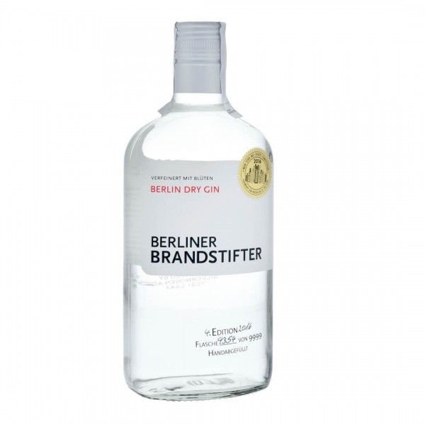 BERLINER BRANDSTIFTER Dry Gin 70 cl / 43.3 % Deutschland