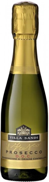 Villa Sandi Prosecco KLEINFLASCHE Spumante DOC Brut Il Fresco Kiste 24 x 20 cl / 11 % Italien