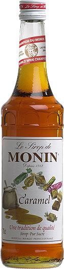 MONIN Premium Caramel Sirup 70 cl Frankreich