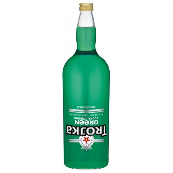 TROJKA GREEN Vodka Likör Gallone 4.55 Liter / 17 % Schweiz