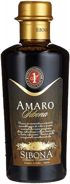 SIBONA AMARO Kräuterlikör 50 cl / 28 % Italien