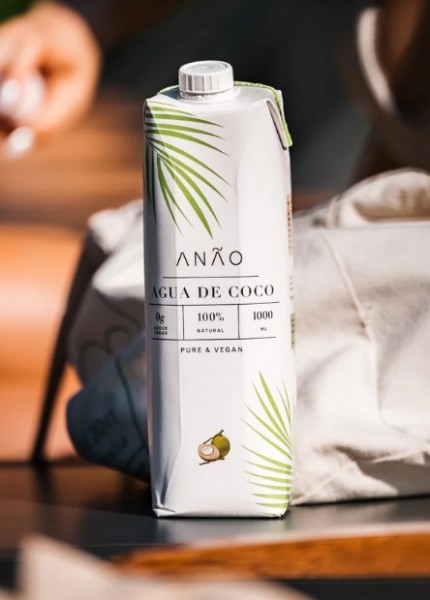 ANOA 100 % Reines Kokoswasser Kiste 12 x 1 Liter Brasilien