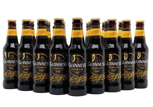 GUINNESS Special Export Bier Kiste 24 x 330 ml / 8 % Irland