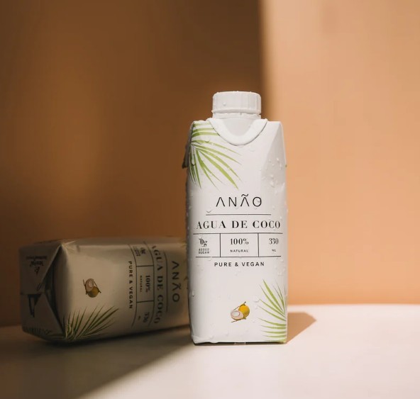 ANOA 100 % Reines Kokoswasser Kiste 24 x 330 ml Brasilien