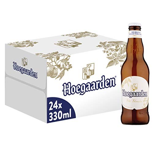 Hoegaarden Wit-Blanche Weiss Bier Kiste 24 x 330 ml / 4.9 % Belgien