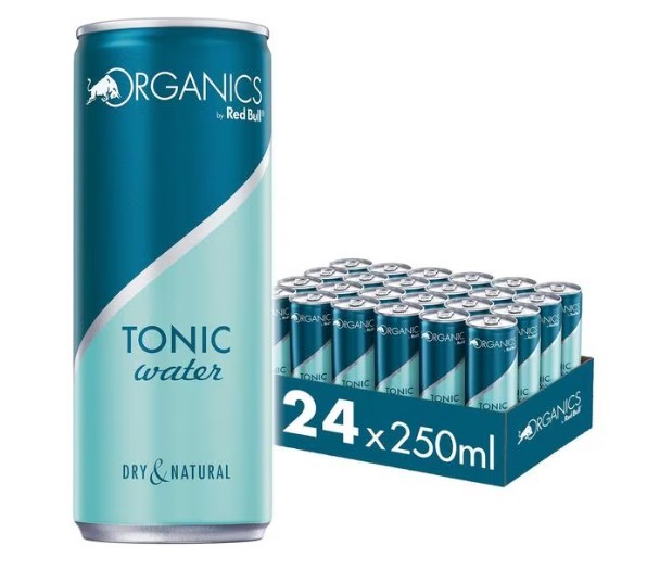 Red Bull Organics TONIC WATER Kiste 24 x 250 ml Schweiz