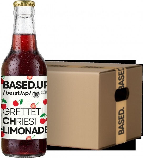 BASED. Gretteti CHRIESI Lemonade Kiste 330 ml Schweiz