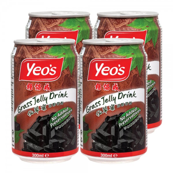 Yeo's GRAS JELLY Drink Kiste 24 x 350 ml Thailand