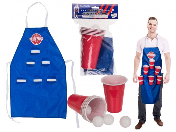 Trinkspiel Beer Pong APRON by out of the blue