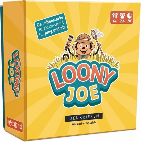 Denkriesen LOONY JOE - The monkey-strong reaction game for young and old Germany