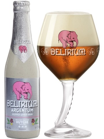 Delirium ARGENTUM Hopped Amber IPA Beer 330 ml / 7.0 % Belgien