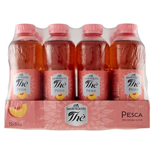 San Benedetto Thè PESCA PET Case 12 x 500 ml Italien