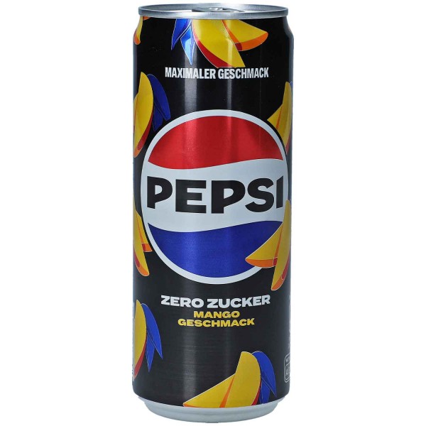 Pepsi Max TROPICAL Zero Cola Dose Kiste 24 x 330 ml Deutschland