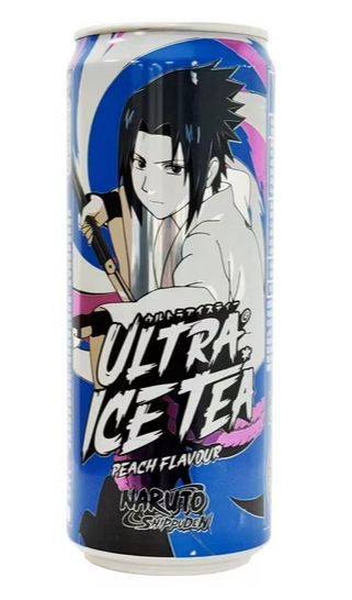 Ultra Ice Tea Naruto SHIPPUDEN Pfirsich 330 ml Frankreich