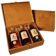 Säntis Malt Appenzeller Single Malt Whiskey 3 he wooden box with 3 x 20 cl / 40 -18% Switzerland