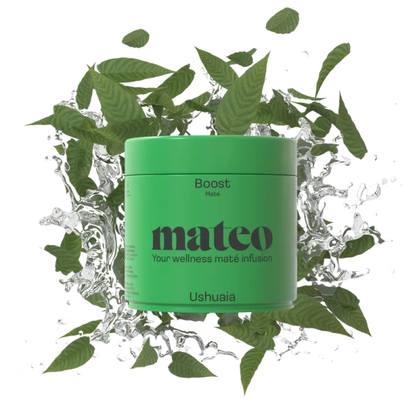 mateo USHUAIA Mate Tea – Mission Boost - loose tea, 100 grams