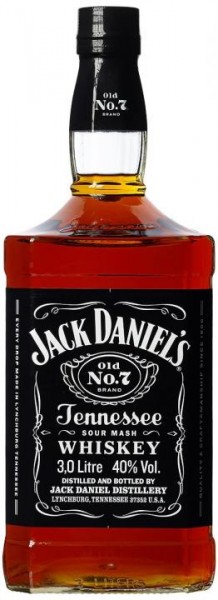 Jack Daniels old No. 7 Tennessee Whisky Grossflasche 3 Liter / 40 % USA