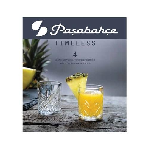 Pasabahce Timeless Shot Glass 60 ml Set of 4