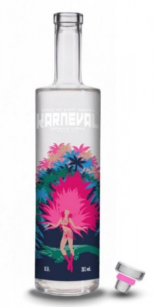 KARNEVAL Premium Vodka Bonez MC & RAF Camora 50 cl / 40 % Deutschland