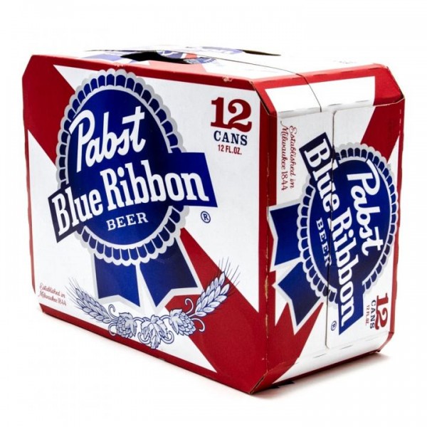 Pabst Blue Ribbon Bier Case 24 x 355 ml / 5 % USA