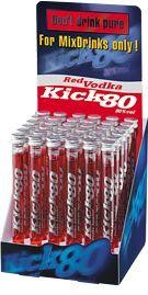 Kick 80 Red Vodka Box 36 x 20 ml / 80 % Schweiz