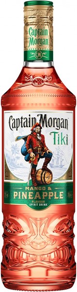 Captain Morgan Tiki MANGO & PINEAPPLE 70 cl / 25 % Karibik